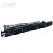 4 panel (1U) Rack Mount Ultra High Density (UHD) Chassis Fiber Optic Patch Panel with Cable Support/Management by QuickTreX&reg; for Mounting of UHD MTP/MPO, SC, and LC Adapter Panels by QuickTreX