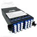 MPO 24 Fiber (2 X 12 MPO Male) to 24 LC (12 Duplex Adapters)  Singlemode Super High Density (SHD) Cassette by QuickTreX®