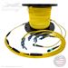 Custom Indoor 24 Fiber MTP® Singlemode APC Fanout Assembly (2 x 12 MTP to 24 Simplex Connectors) - Plenum Rated - made in USA by QuickTreX® with Genuine US Conec® Connectors and Corning® Glass