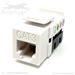 QuickTreX&reg; Premium RJ-11/12 Keystone Voice Jack (6 conductor) - 90 Degree Punch Down - TAA Compliant - RoHS Compliant and UL Listed
