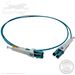Custom Uniboot and Push-Pull Tab Plenum Rated Multimode 10/40/100 GIG OM4 50/125 Premium Duplex Fiber Optic Patch Cable with Corning® Glass - Made in the USA by QuickTreX®