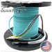 10 Strand Indoor Plenum Rated Multimode 10/40/100 GIG OM4 50/125 Custom Pre-Terminated Fiber Optic Cable Assembly with Corning® Glass - Made in the USA by QuickTreX®